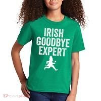 Funny St Patricks Day Irish Goodbye Expert Kids T-Shirt thumb 2