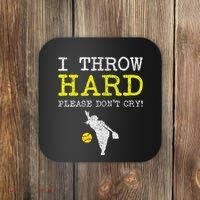 Fastpitch Softball Pitcher Coaster thumb 0