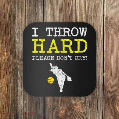 Fastpitch Softball Pitcher Coaster