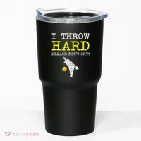 Fastpitch Softball Pitcher Tumbler thumb 0