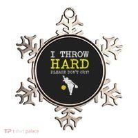 Fastpitch Softball Pitcher Ornament thumb 0