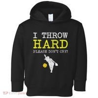 Fastpitch Softball Pitcher Toddler Hoodie thumb 0