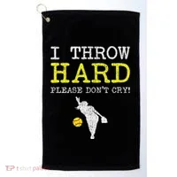 Fastpitch Softball Pitcher Golf Towel thumb 0