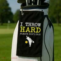 Fastpitch Softball Pitcher Golf Towel thumb 2