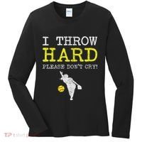 Fastpitch Softball Pitcher Women's Long Sleeve Shirt thumb 0