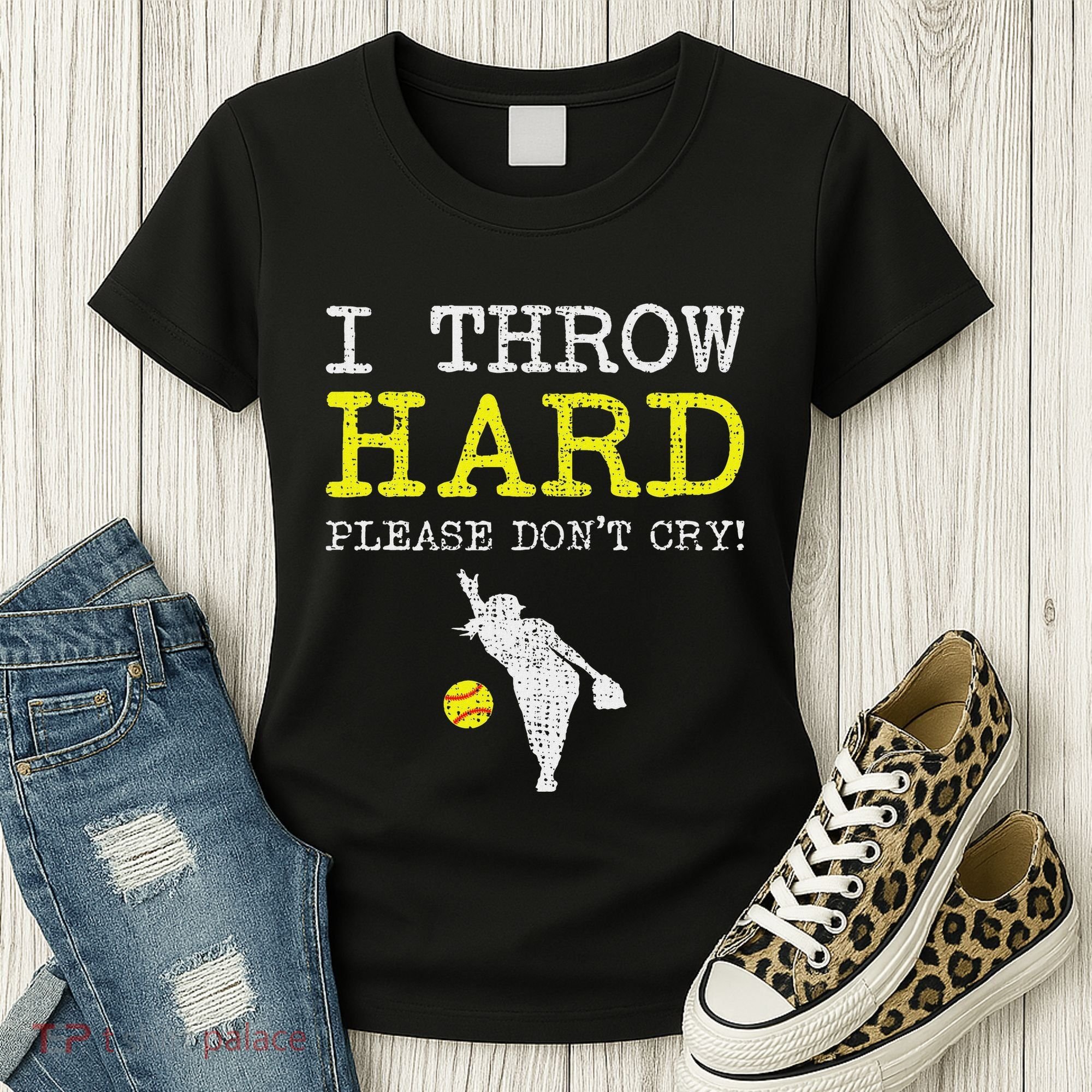 Fastpitch Softball Pitcher Women's T-Shirt