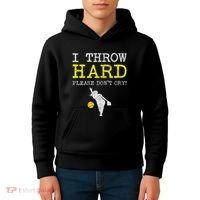 Fastpitch Softball Pitcher Kids Hoodie thumb 4