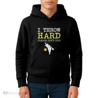 Fastpitch Softball Pitcher Kids Hoodie thumb 4