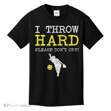 Fastpitch Softball Pitcher Kids T-Shirt