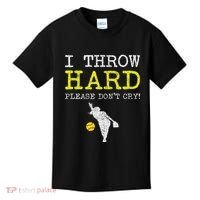 Fastpitch Softball Pitcher Kids T-Shirt thumb 0