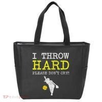 Fastpitch Softball Pitcher Tote Bag thumb 0
