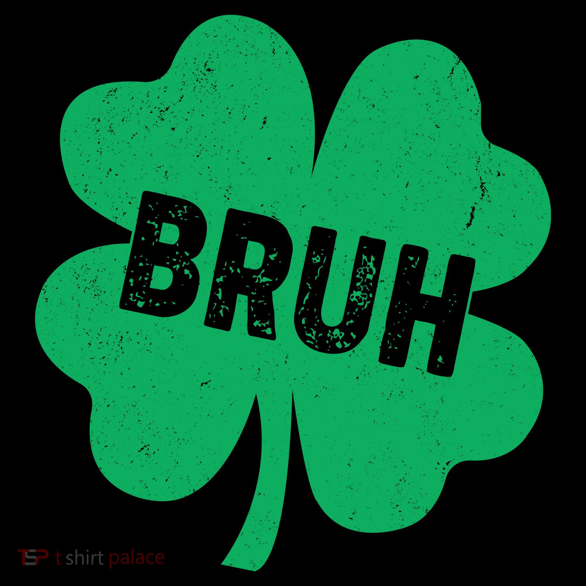 Funny St Patricks Day Bruh Lucky Shamrock Clover Ornament