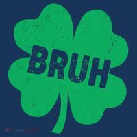 Funny St Patricks Day Bruh Lucky Shamrock Clover Doggie Tank thumb 4