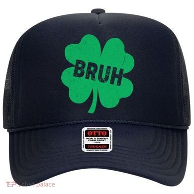 Funny St Patricks Day Bruh Lucky Shamrock Clover Hat