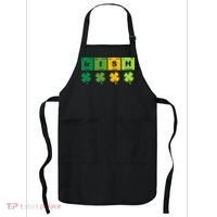 Funny St Patricks Day Science Teacher Irish Chemistry Apron thumb 0
