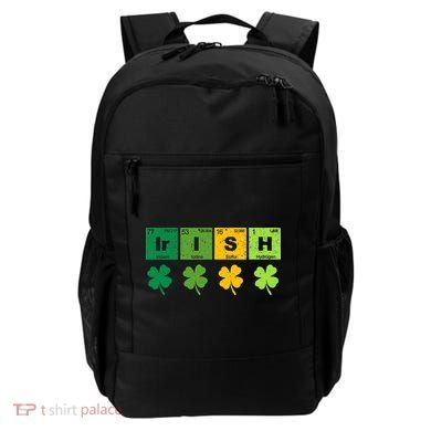 Funny St Patricks Day Science Teacher Irish Chemistry Backpack