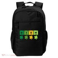 Funny St Patricks Day Science Teacher Irish Chemistry Backpack thumb 0