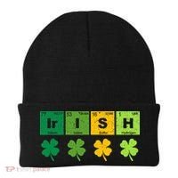 Funny St Patricks Day Science Teacher Irish Chemistry Beanie thumb 0