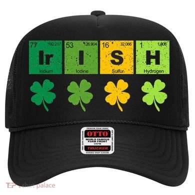 Funny St Patricks Day Science Teacher Irish Chemistry Hat