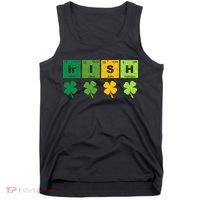 Funny St Patricks Day Science Teacher Irish Chemistry Tank Top thumb 0