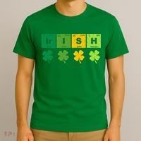 Funny St Patricks Day Science Teacher Irish Chemistry T-Shirt thumb 3