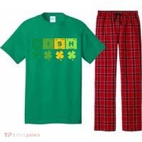 Funny St Patricks Day Science Teacher Irish Chemistry Pajama Set thumb 0