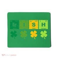 Funny St Patricks Day Science Teacher Irish Chemistry Mousepad thumb 0