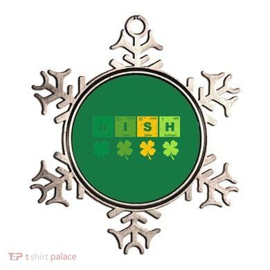 Funny St Patricks Day Science Teacher Irish Chemistry Ornament