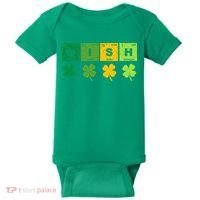 Funny St Patricks Day Science Teacher Irish Chemistry Baby Bodysuit thumb 0