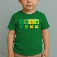 Funny St Patricks Day Science Teacher Irish Chemistry Toddler T-Shirt thumb 2