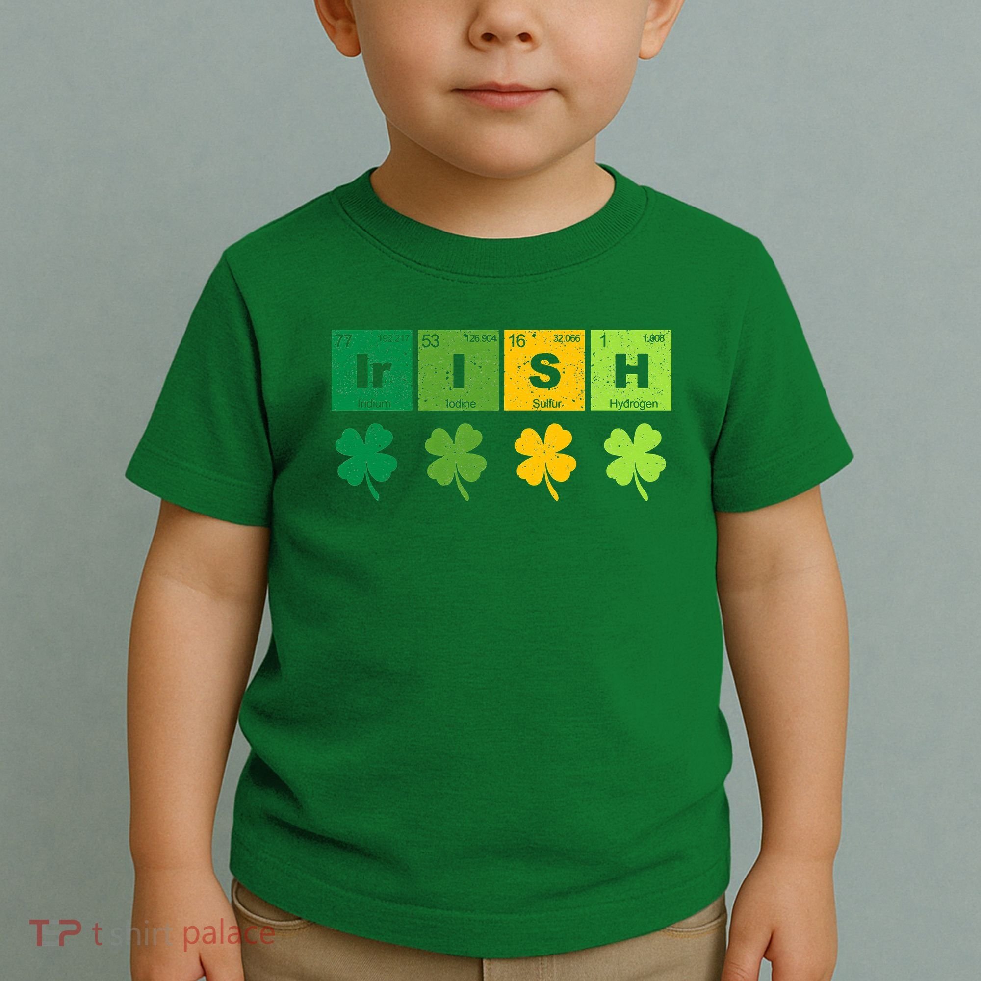 Funny St Patricks Day Science Teacher Irish Chemistry Toddler T-Shirt