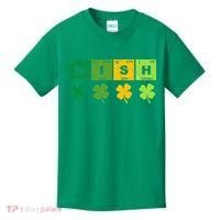 Funny St Patricks Day Science Teacher Irish Chemistry Kids T-Shirt thumb 0