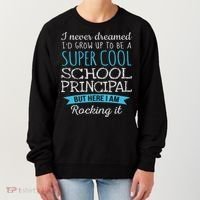 Funny School Principal Appreciation Gifts Women's Sweatshirt thumb 0