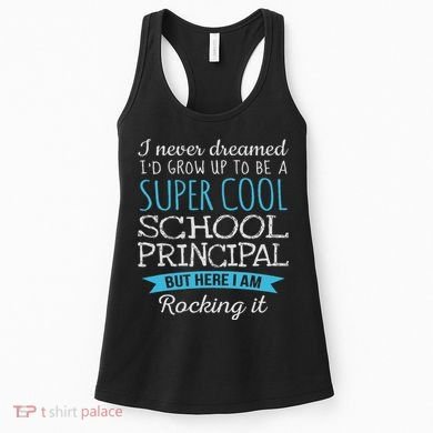 Funny School Principal Appreciation Gifts Women's Tank Top