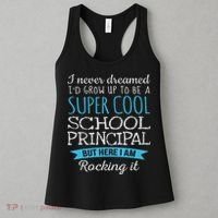 Funny School Principal Appreciation Gifts Women's Tank Top thumb 3