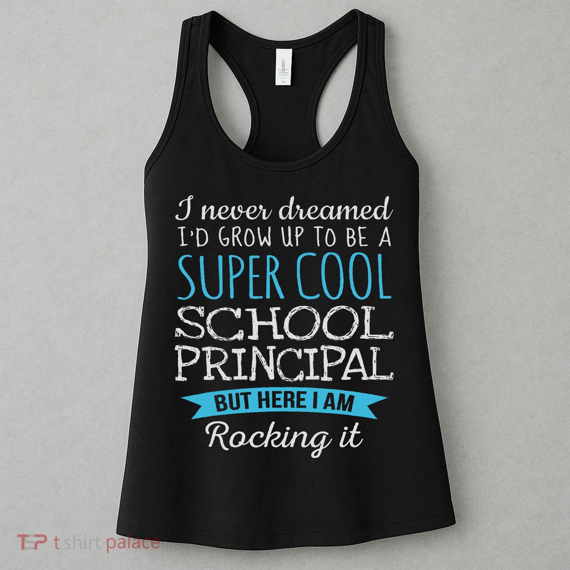 Funny School Principal Appreciation Gifts Women's Tank Top