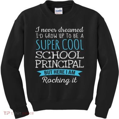 Funny School Principal Appreciation Gifts Kids Sweatshirt