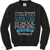 Funny School Principal Appreciation Gifts Kids Sweatshirt thumb 0
