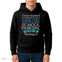 Funny School Principal Appreciation Gifts Kids Hoodie thumb 4