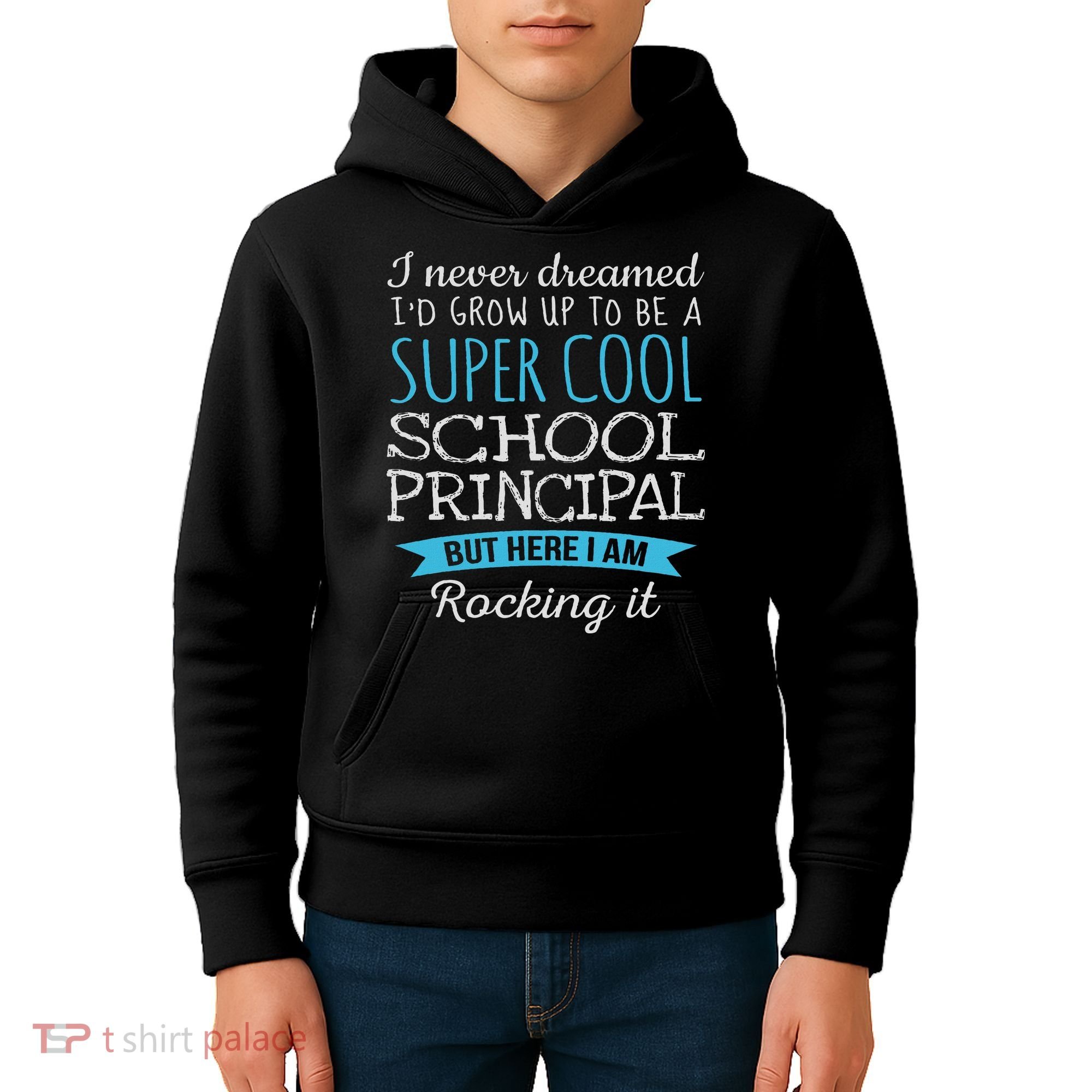 Funny School Principal Appreciation Gifts Kids Hoodie