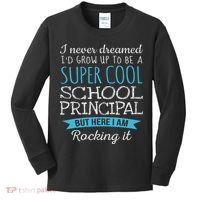 Funny School Principal Appreciation Gifts Kids Long Sleeve Shirt thumb 0