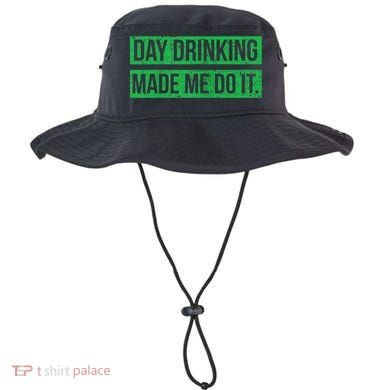 Funny St. Patricks Day Day Drinking Made Me Do It Drinking Beer Gift Bucket Hat