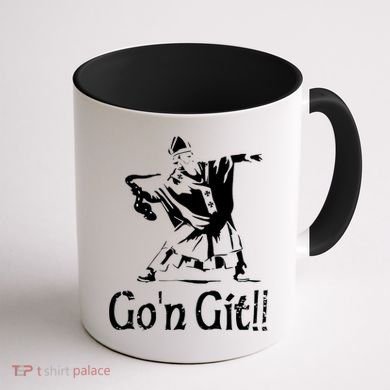 Funny St Patricks Day Funny Gon Git St Patrick Coffee Mug back