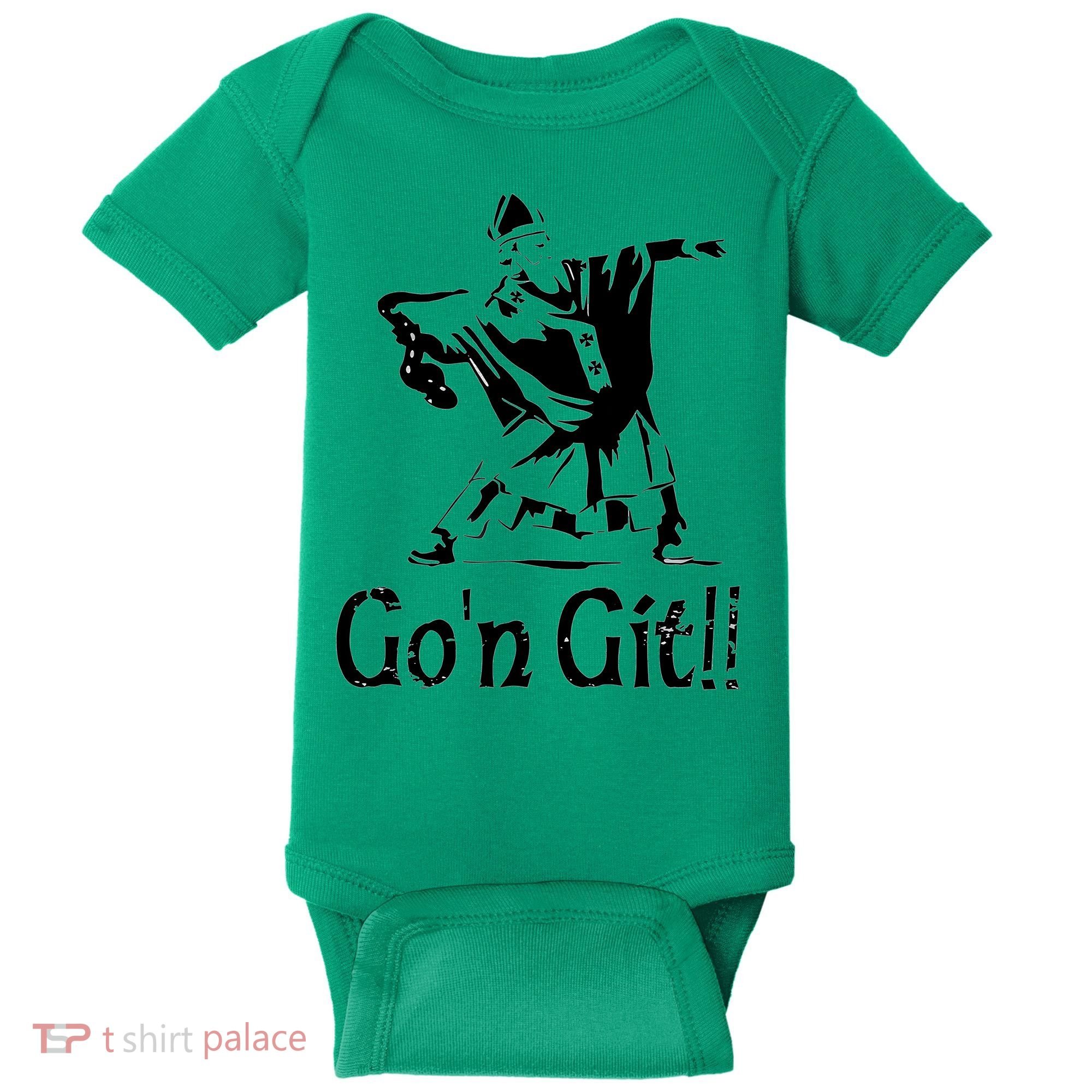 Funny St Patricks Day Funny Gon Git St Patrick Baby Bodysuit