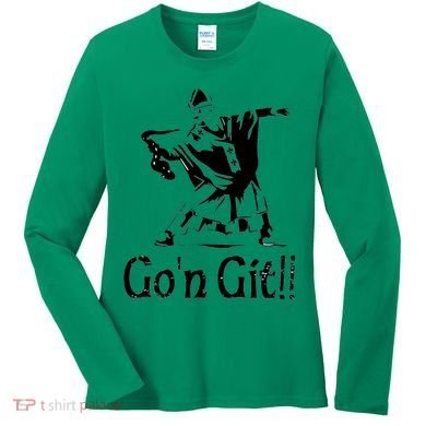 Funny St Patricks Day Funny Gon Git St Patrick Women's Long Sleeve Shirt