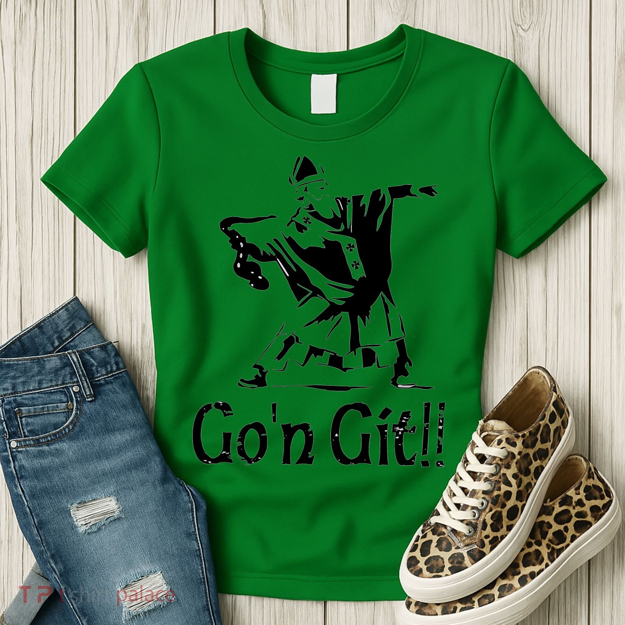 Funny St Patricks Day Funny Gon Git St Patrick Women's T-Shirt