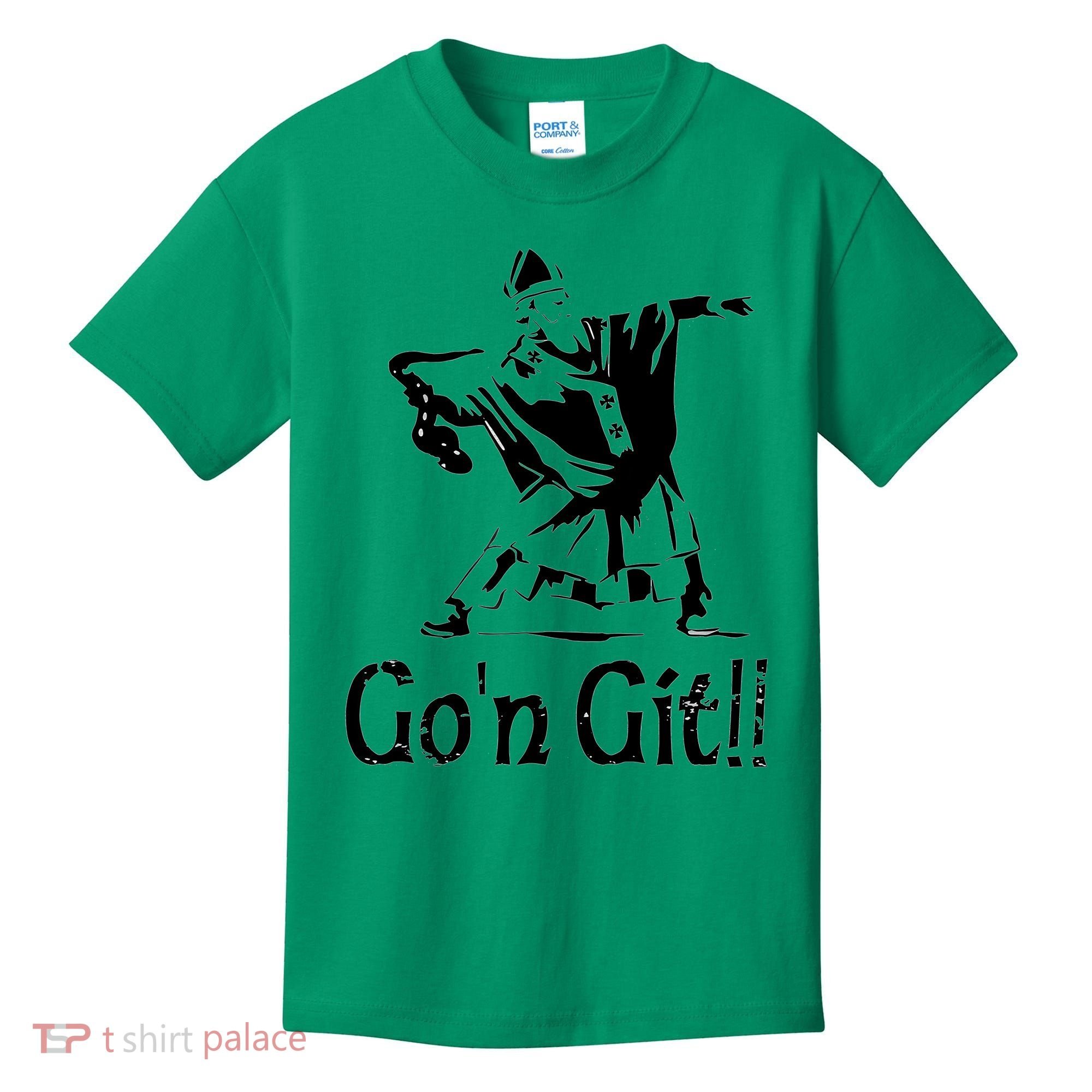Funny St Patricks Day Funny Gon Git St Patrick Kids T-Shirt