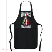 Funny St Patrick Was Italian St PatrickS Day Italian Flag Apron thumb 0