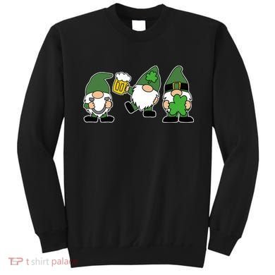 Funny St Patricks Day Drunk Gnomes Sweatshirt