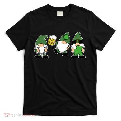 Funny St Patricks Day Drunk Gnomes T-Shirt